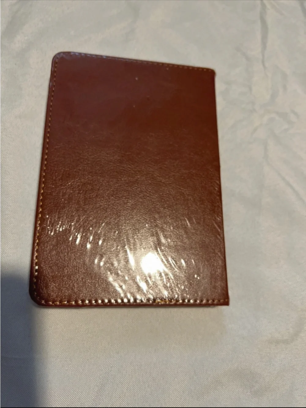 With God for Men Daily Devotional Brown Faux Leather Journal #religious